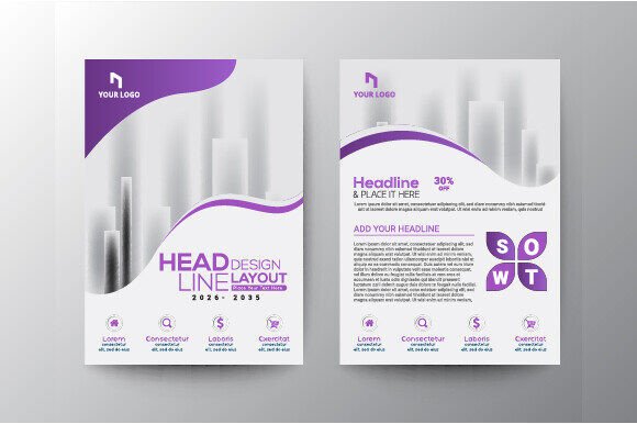 Download Brochure Design, Cover Modern Layout,pos - Modern layout Collection