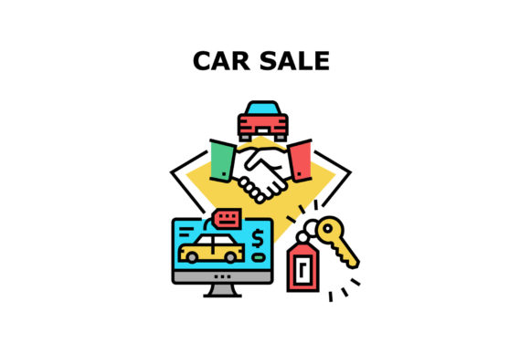Download Car Sale Dealership Concept Color - Premium Resources