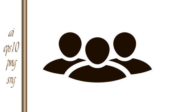 Download Social Icon People Network Stencil - People Collection