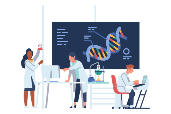 Download Scientists Studying Dna. People Research - People Collection