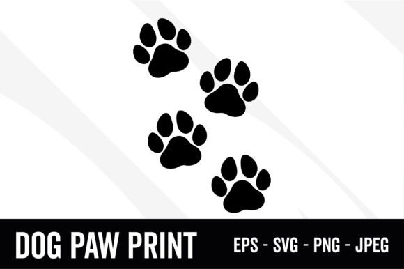 Download Dog Paw Prints Svg Dog Lover Animal - Animal Collection
