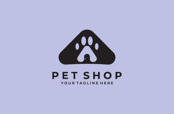 Download Pet Shop Logo with House and Animal - Animal Collection