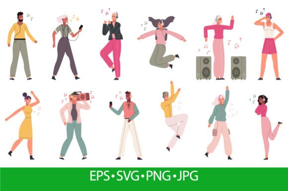 Download People Enjoy Music, Listening Song - People Collection